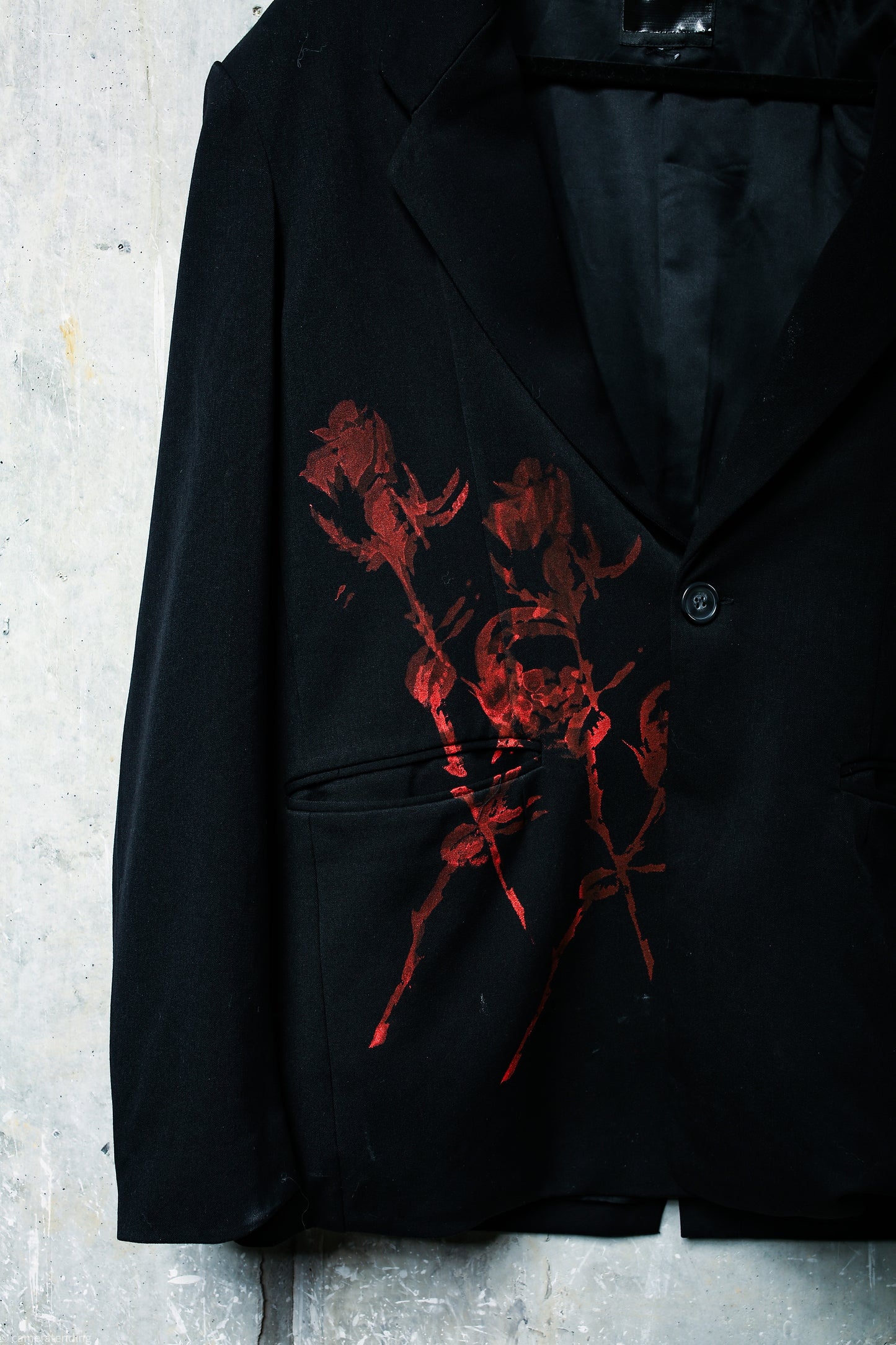 God Fears Man - Painted Vintage Blazer