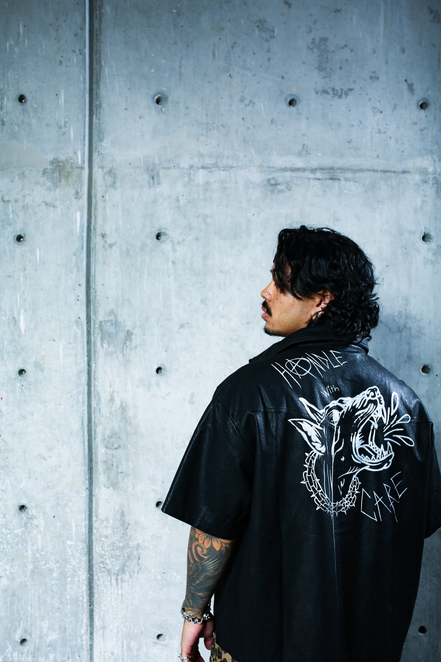 Handle with Care - Leather Shirt