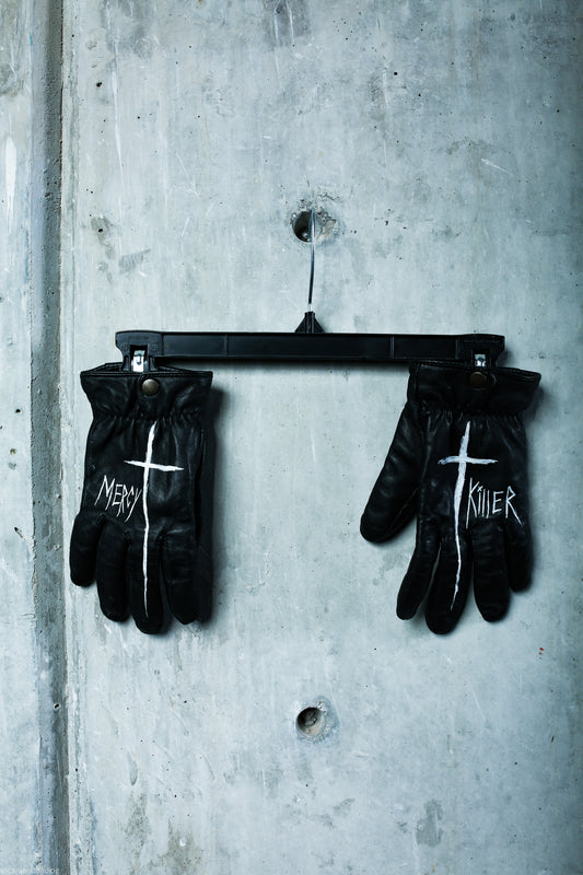 Fear of Man - Painted Leather Gloves